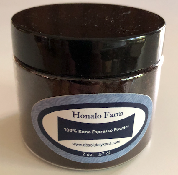 100% Kona Espresso Powder 2-oz Jar