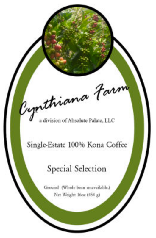 Cynthiana farm special selection 16-oz label