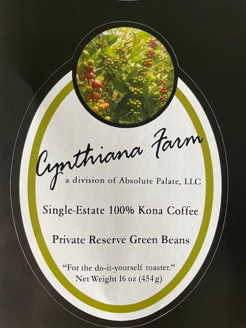 Cynthiana Farm Private Reserve Geen Beans 16-oz